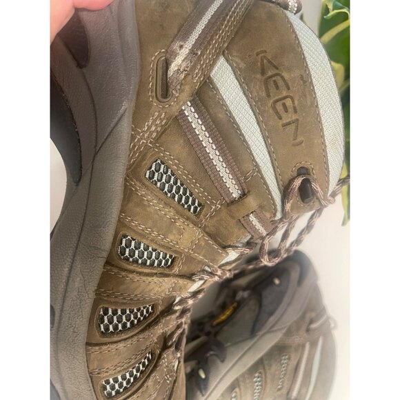 Keen Unisex Targhee II Mid Waterproof Hiking Boots Size 9W, 8M  Okive Brown - Picture 7 of 13